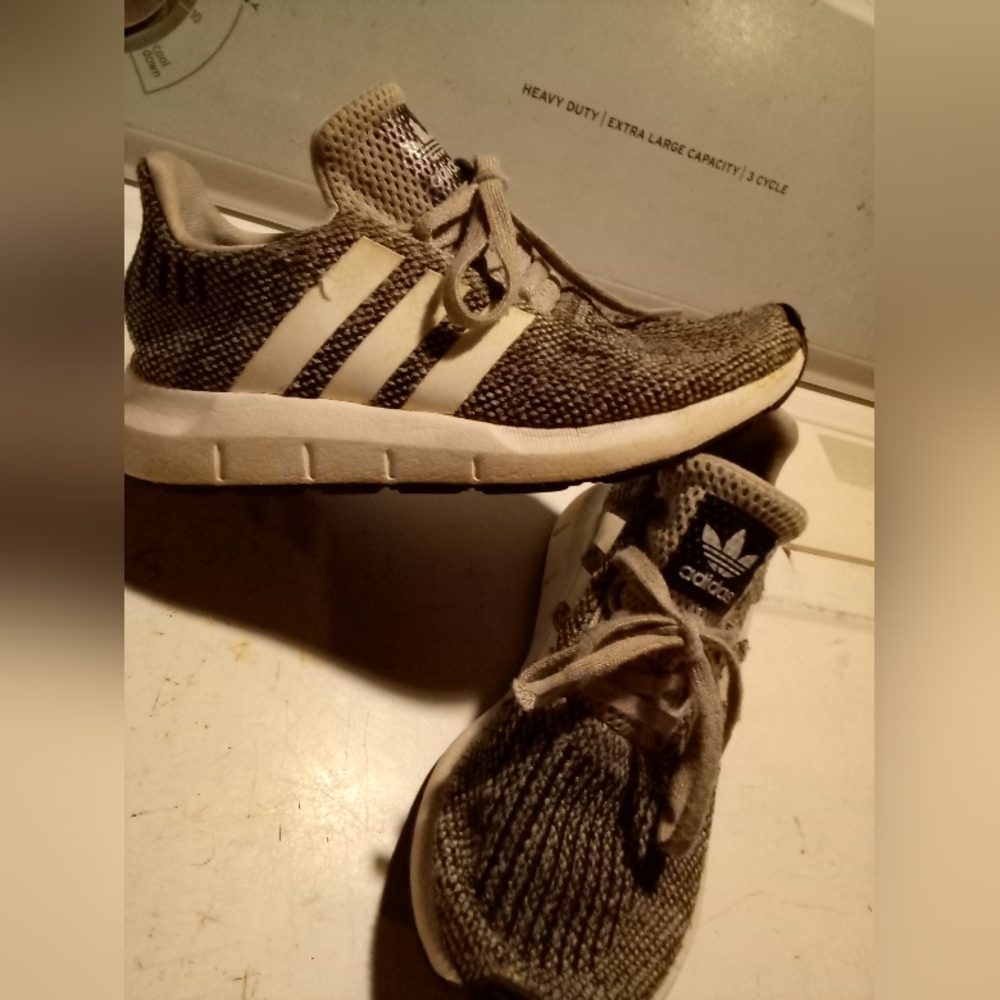 Grey, Black & White Adidas